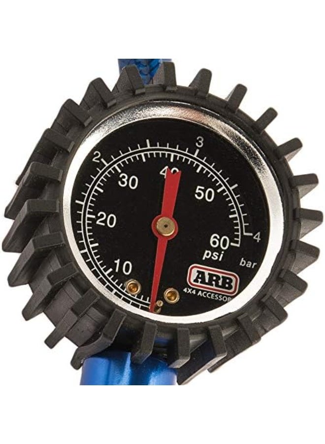 ARB Analog Tire Inflator Gauge With Braided Hose & Air Bleed Button - Image 3